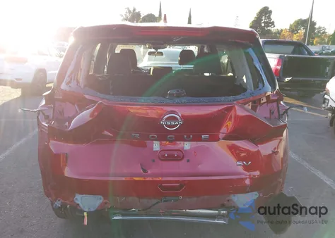 2024 Nissan Rogue Sv Fwd from USA, damaged, VIN 5N1BT3BA0RC743787